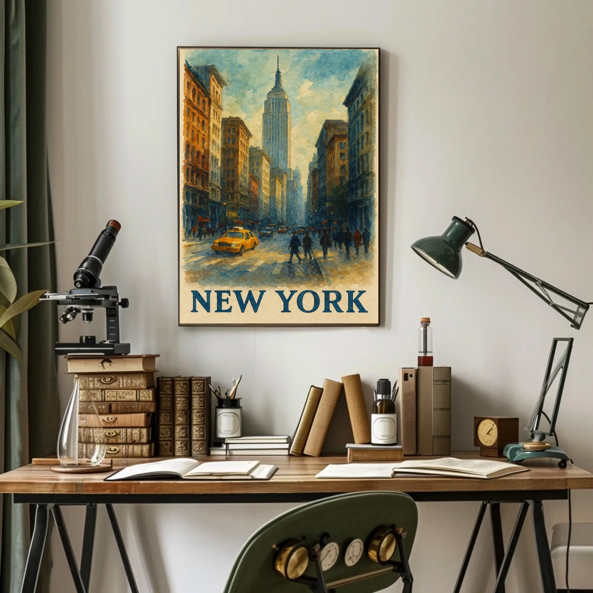 New York City Streets Poster