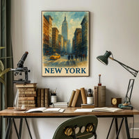 New York City Streets Poster