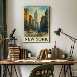 New York City Streets Poster