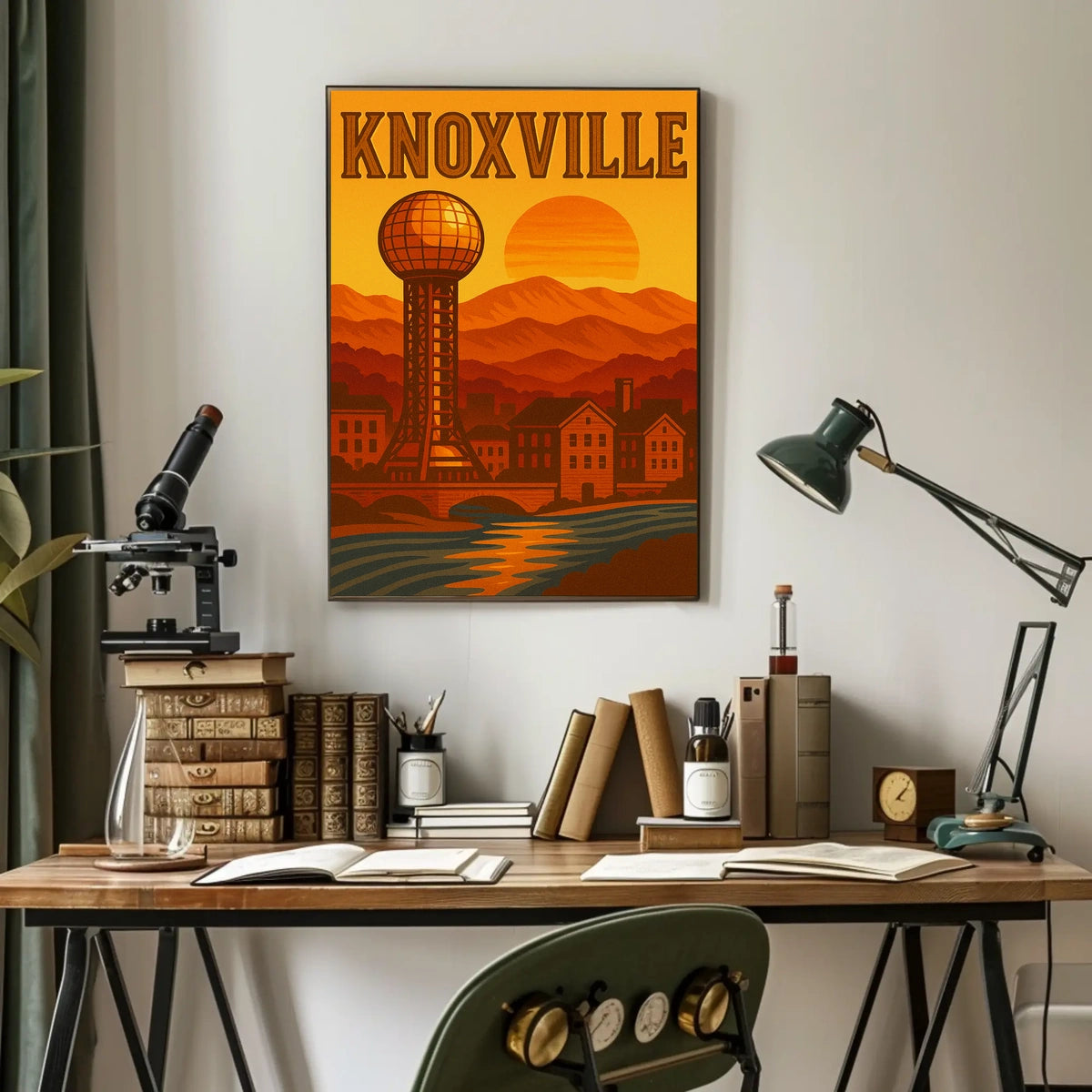 Knoxville Sunset Poster