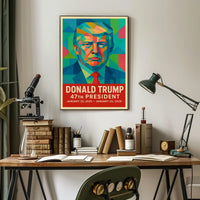 Donald Trump Vibrant Leadership Reimagined Poster