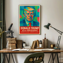 Donald Trump Vibrant Leadership Reimagined Poster