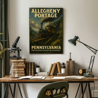 Allegheny Portage Railroad Poster