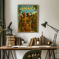 Welcome to Jamaica Kingston Carnival Poster