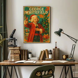 George Whitefield Festive Attire Historical or Presidential Poster