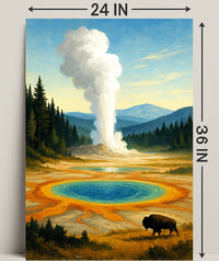 Yellowstone Serenity Poster PosterGoat