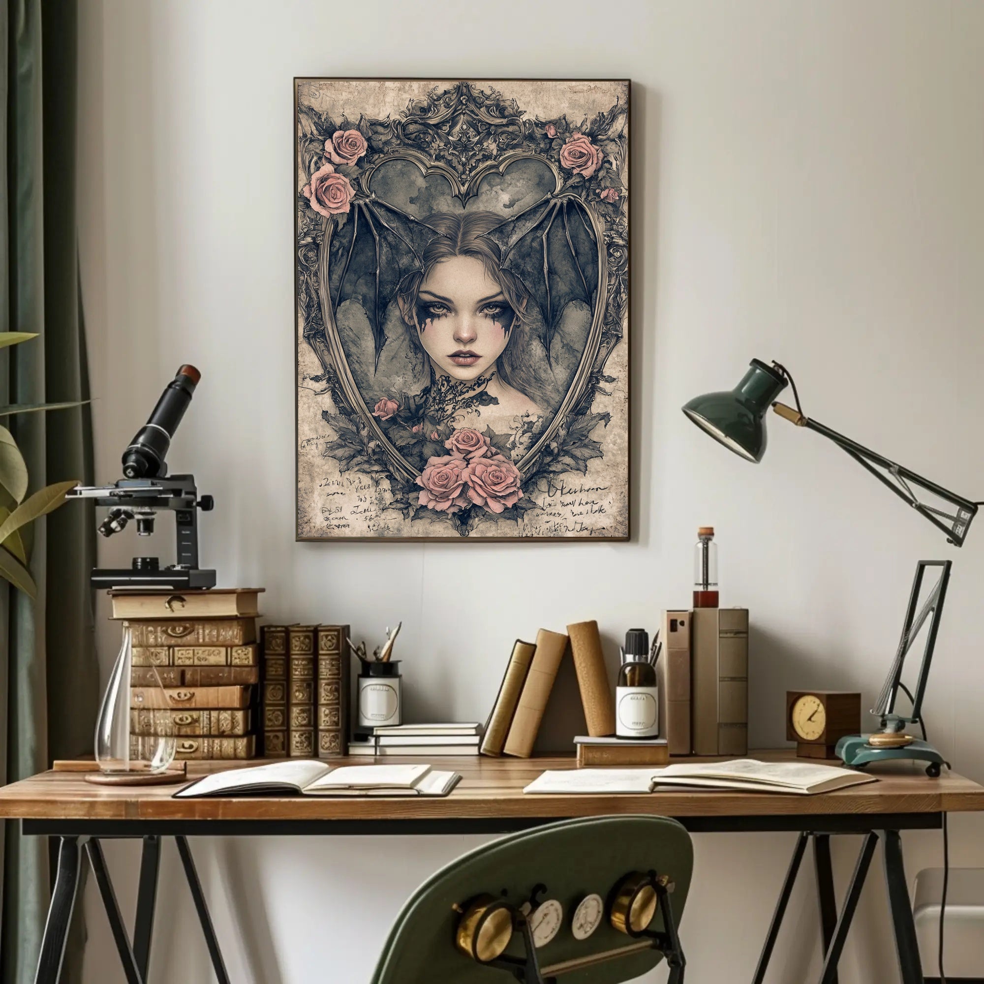 Gothic Elegance Poster