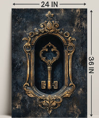 The Ornate Key Poster