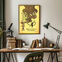 Magic and Mystery Vintage Artistic Cultural Heritage Poster