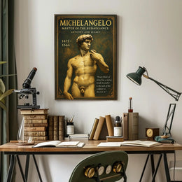 Michelangelo Master of the Renaissance Poster PosterGoat