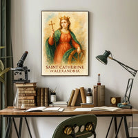 Saint Catherine of Alexandria Poster