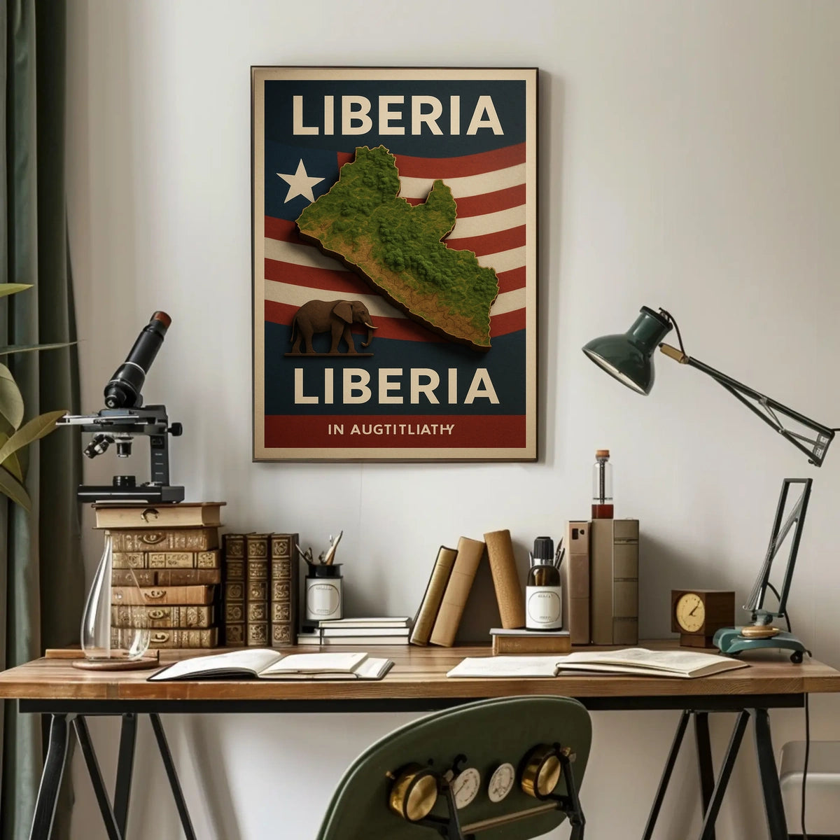 Liberia A Visual Tribute Poster