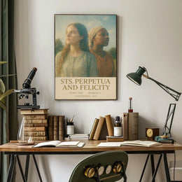 Saints Perpetua And Felicity Poster