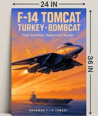 F-14 Tomcat Fleet Guardian Poster PosterGoat