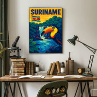 Suriname A Tropical Paradise Poster