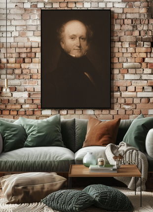 Martin Van Buren 8th President Sepia Photo