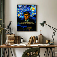 John F. Kennedy 35th President of the United States Presidential Masterpiece Series Poster