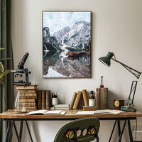 Serene Mountain Lake Poster