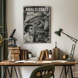 Amalfi Coast A Timeless Escape Poster 18x24 Wall Art