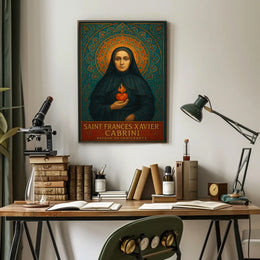 Saint Frances Xavier Cabrini Patron Of Poster
