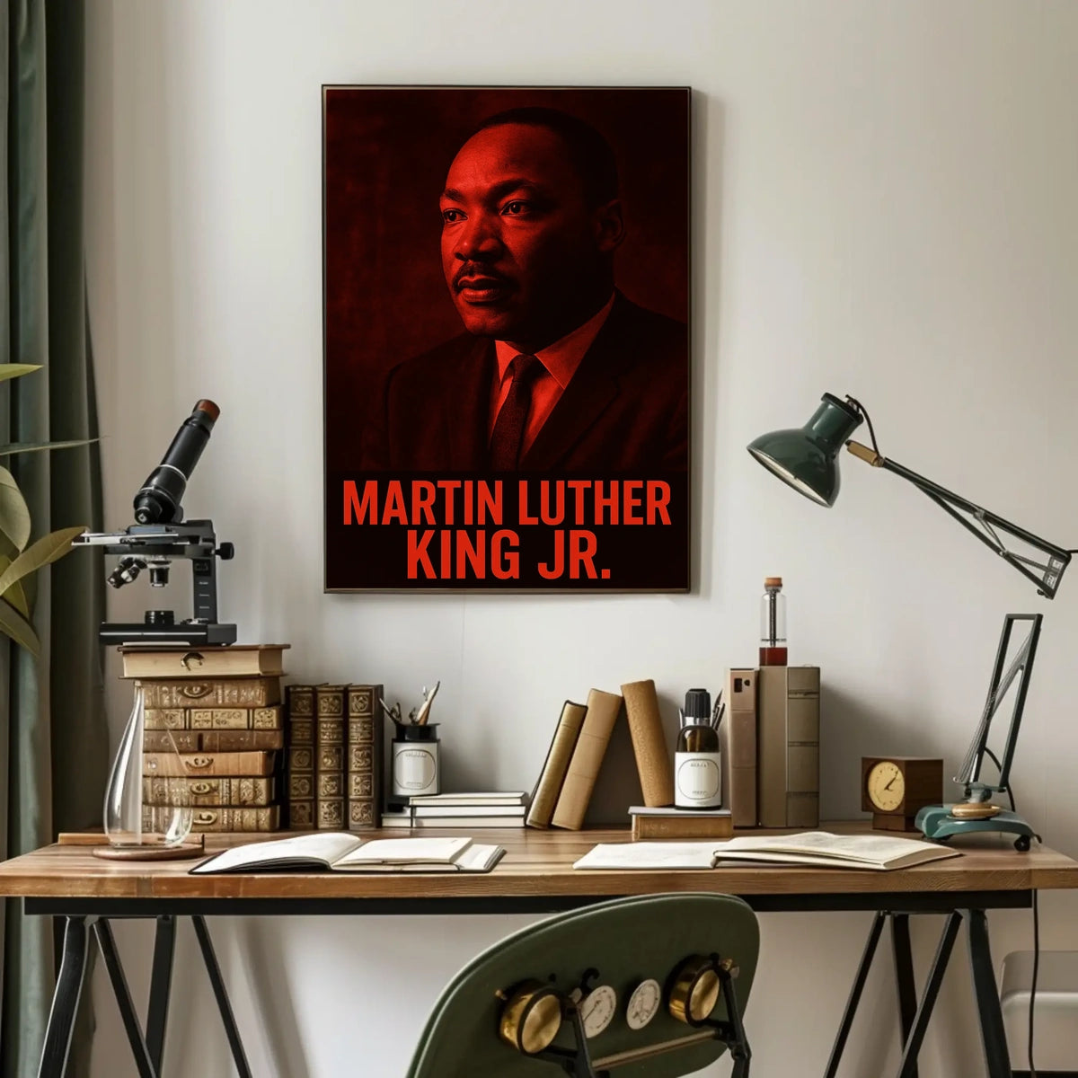 Martin Luther King Jr. Icon of Change Poster