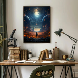 Journey To The Cosmic Abyss Poster