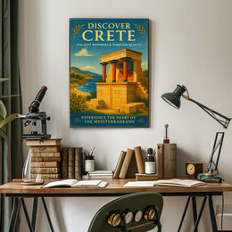 Discover Crete Poster