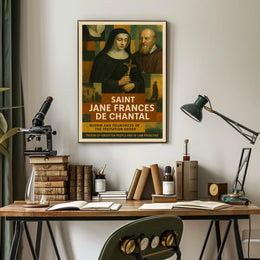 Saint Jane Frances De Chantal Poster