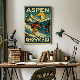Aspen Snowmass Adventure Poster