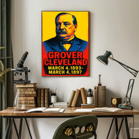 Grover Cleveland Presidential Term Poster