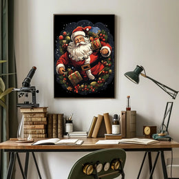 Santa Claus Holiday Cheer Poster