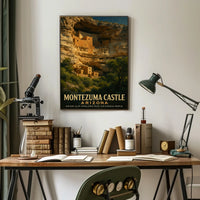 Montezuma Castle Ancient Cliff Poster
