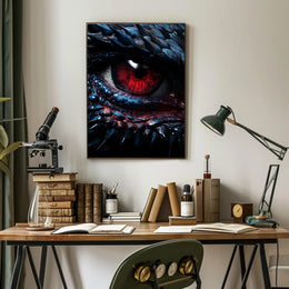 The DragonS Gaze Poster