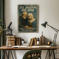 Saints Joachim And Anne Poster