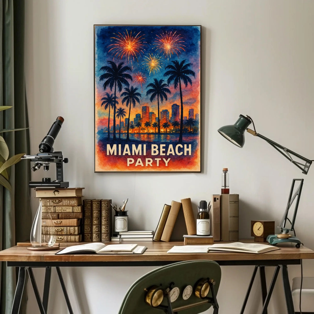 Miami Beach Celebration Poster