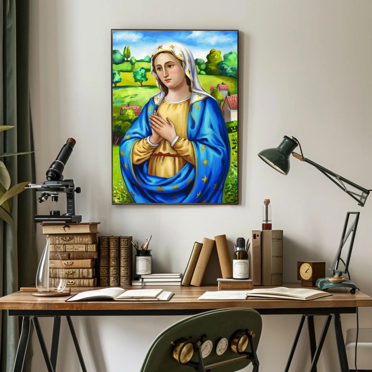 Serene Devotion Poster