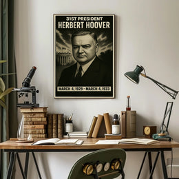 Herbert Hoover 31St President Poster