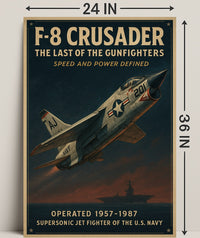 F-8 Crusader The Last of the Gunfighters Poster PosterGoat