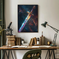 The Enchanted Sword Art Print Poster for Home Decor PosterGoat