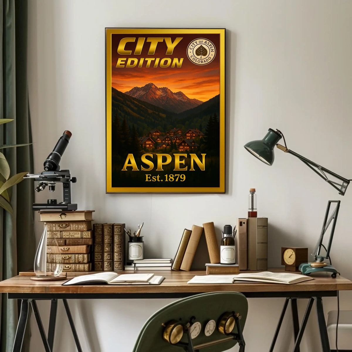 Aspen City Edition Poster