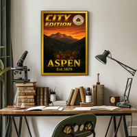 Aspen City Edition Poster