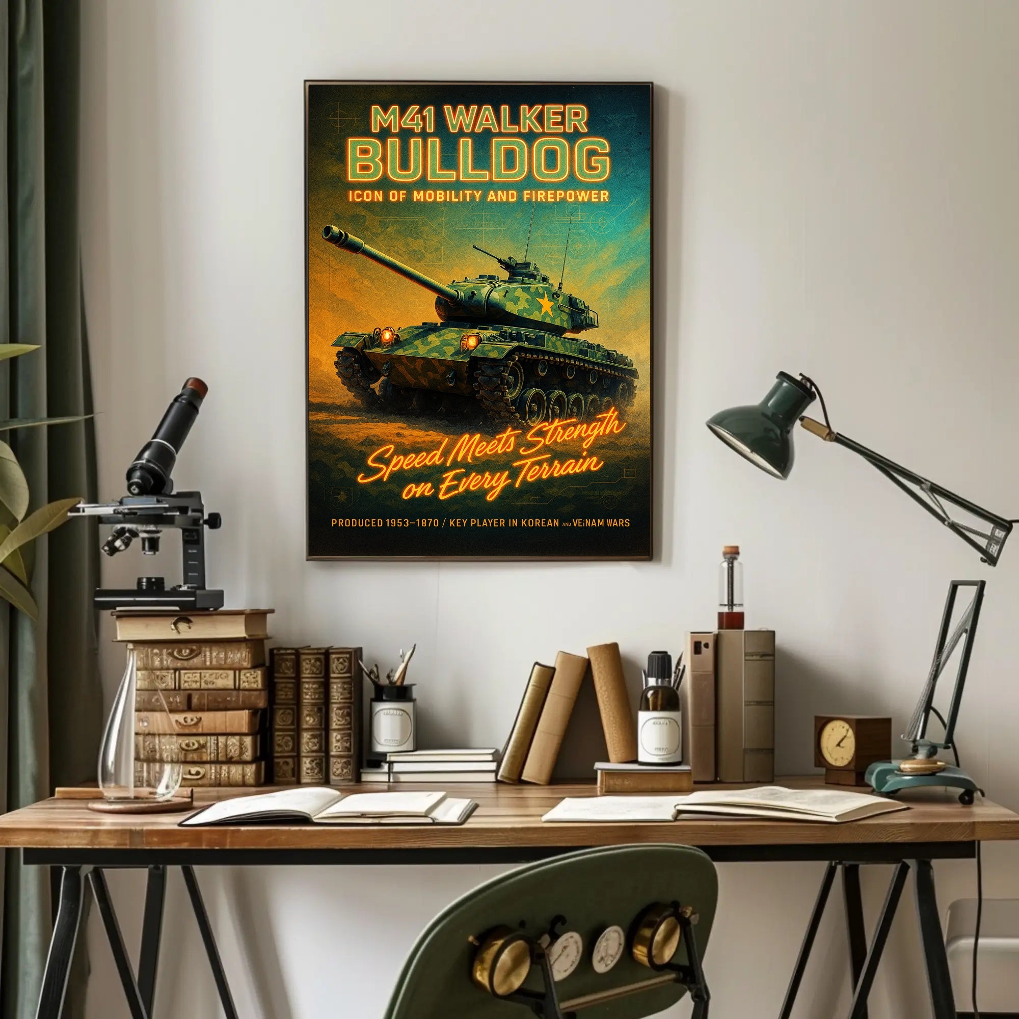 M41 Walker Bulldog Poster PosterGoat