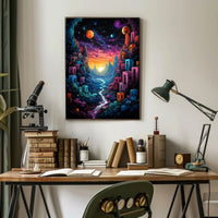 Cosmic Dreamscape Poster PosterGoat