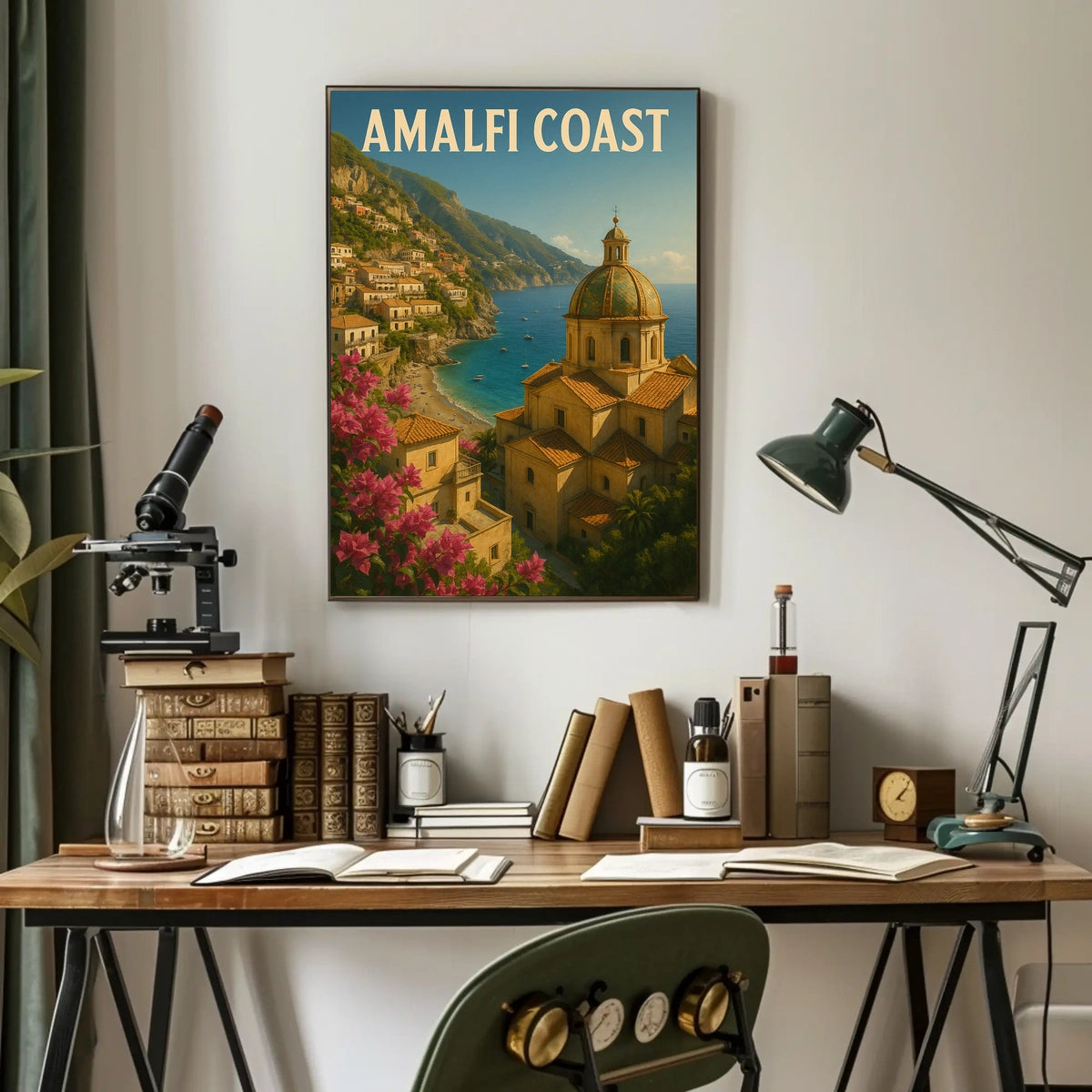 Amalfi Coast Poster Museum Quality Wall Art Print 18x24
