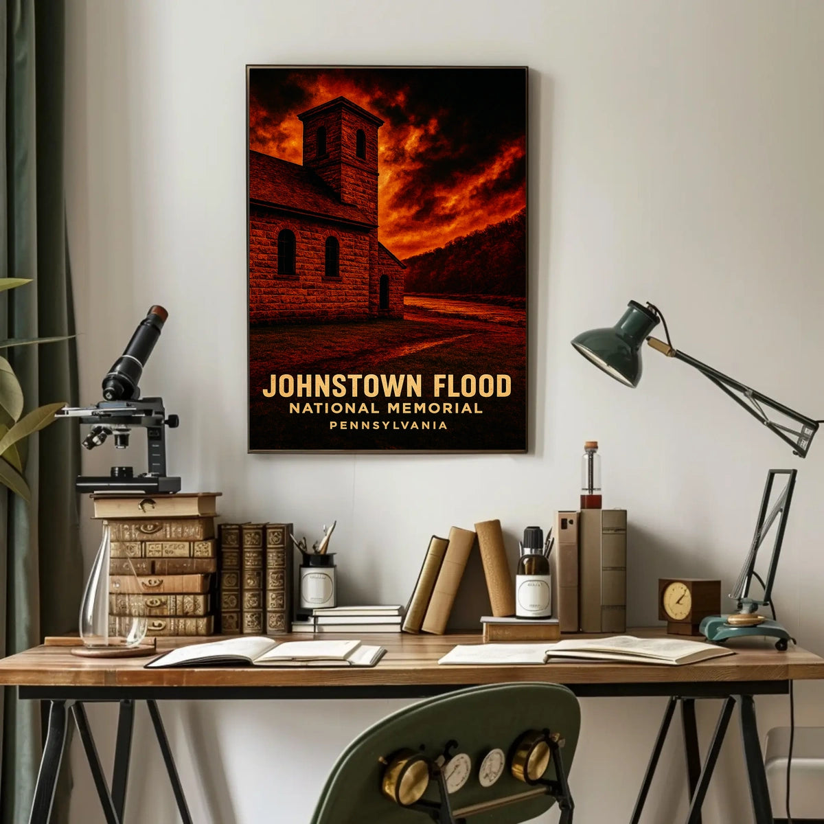 Johnstown Flood National Memorial Poster