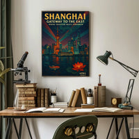 Shanghai Gateway to the East Poster