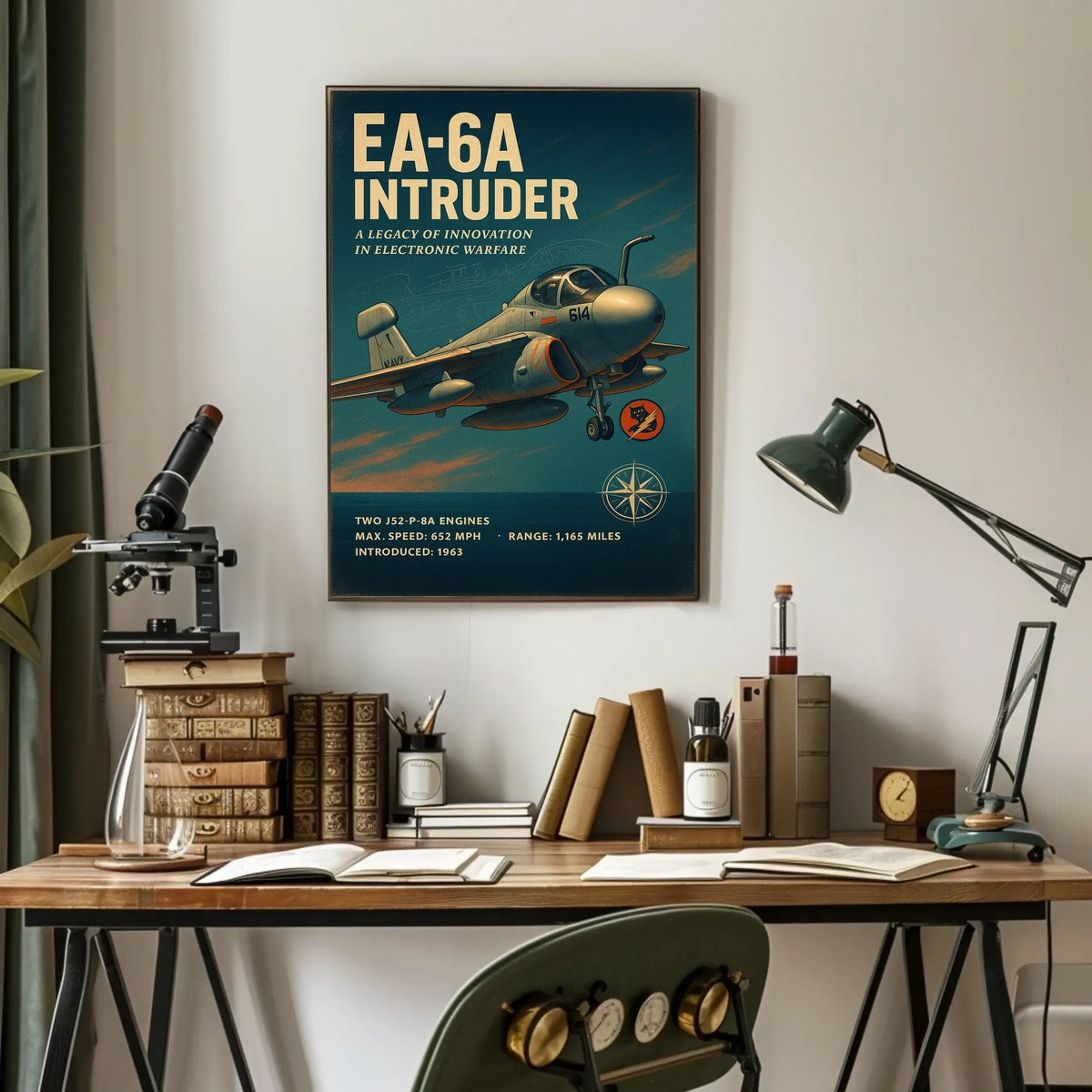 EA-6A Intruder A Legacy of Innovation Poster