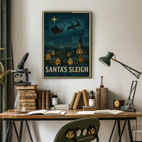 SantaS Sleigh Poster