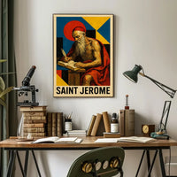 Saint Jerome Religious Art Poster