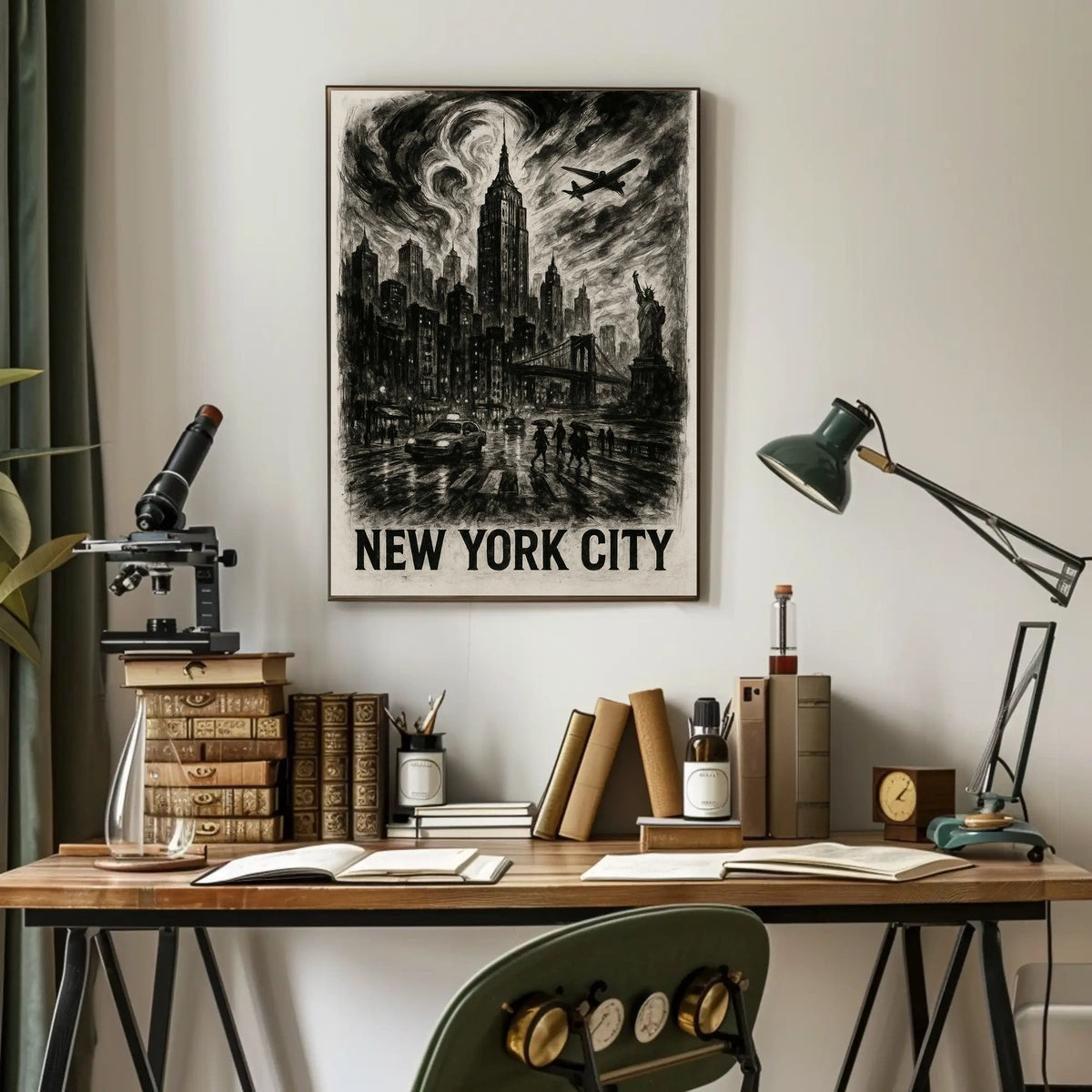 New York City Skyline Poster